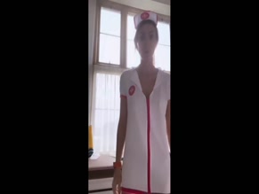 Luisa Zissman Nurse Costume Garter Flash