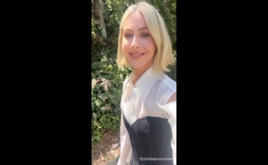 Julianne Hough Book Promo Cleavage Tease