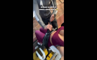 Seleneitor Gym Thot Booty Belted