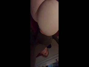 Brynn Woods revealing bare buttocks and thong