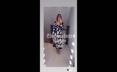 Frankie Bridge mirror selfies fashion haul