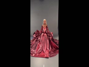 XTINA's Tits in Red Dress