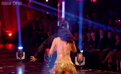 Susanna Reid's Bare Back on Strictly Come Dancing