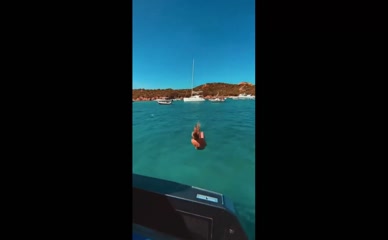 Julianne Hough Bare Ass Boat Dive