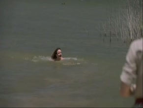 Ione Skye full frontal nude lake skinny dip outdoor shower.