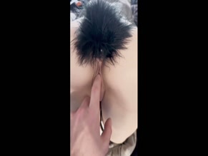 Jessika Power's wet pussy fingered with butt plug.