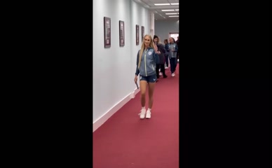 Alisha Lehmann Legs Hallway