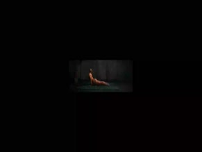 Lily Cowles Nude Yoga Stretch