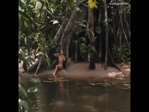 Daryl Hannah's Bare Jungle Swim and Tribal Kiss.