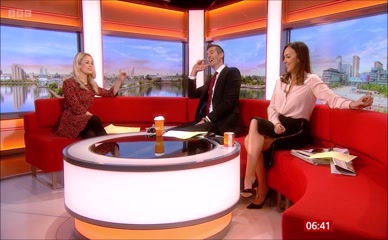 Sally Nugent legs pantyhose heels