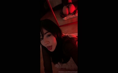 Thesaintangie Ass and Tongue Tease