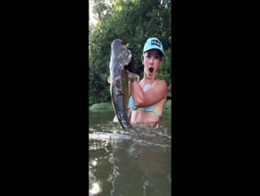 Hannah Barron: Bikini Fishing and River Fun