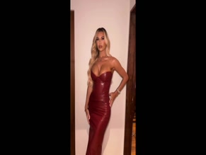 Christine McGuinness's Leather Dress Reveal