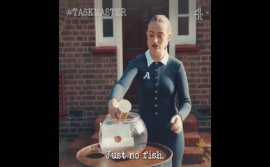 Amelia Dimoldenberg's Ass in Taskmaster Jumpsuit