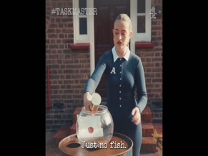 Amelia Dimoldenberg's Ass in Taskmaster Jumpsuit