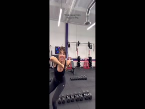 Daniella Monet's Cleavage and Gym Shenanigans