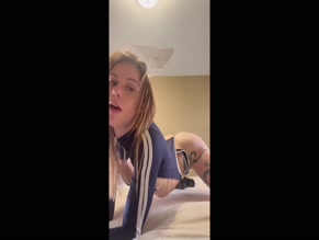 hannahhsolana in revealing bodysuit exposing bare buttocks