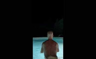 Katerinathedog Topless Night Swim