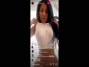 K Michelle Titty Drop