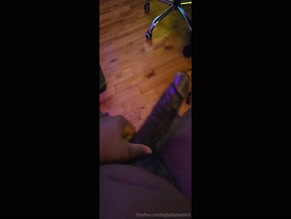 Big Black Cock Stroking