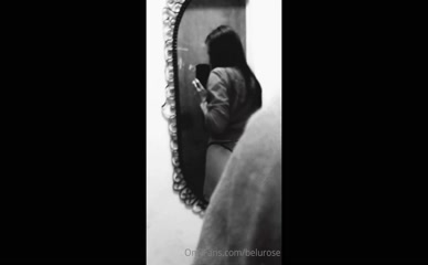 Belurose ass mirror selfie thong