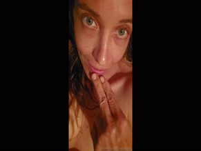 blueberry83 Close-up face exposed breasts fingers in mouth