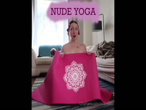 Nude Yoga with avafreaks