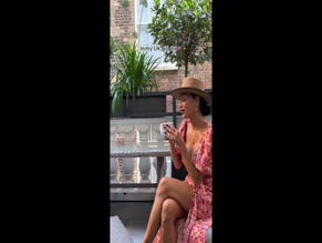 Nicole Scherzinger Cleavage Dress Tease