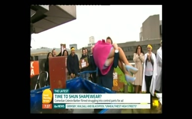 Charlotte Hawkins Shapewear Reveal