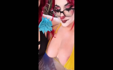 Scuba Squad Clown Boob Licking Hot Tub Fun