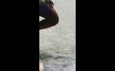 Monique Alfradique Bikini Beach Run