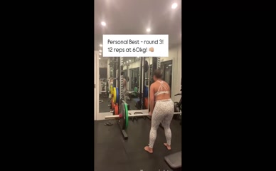 Saira Khan Ass Lift Deadlifts