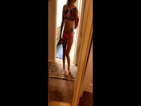 Juliette Goglia bikini mirror selfie