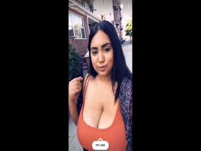 Busty Ydalia in tight top.