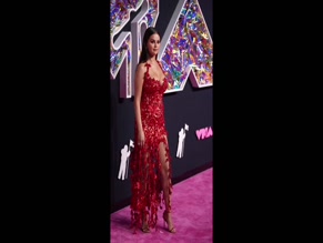 Selena Gomez Red Dress Cleavage