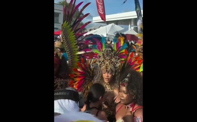 Rihanna Carnival Tits