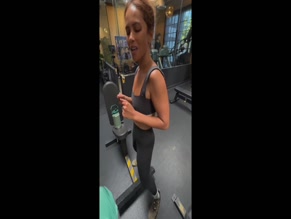 Annabrandt ass in leggings gym workout