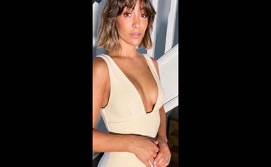 Frankie Bridge sideboob compilation