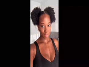 Jamelia Cleavage Workout