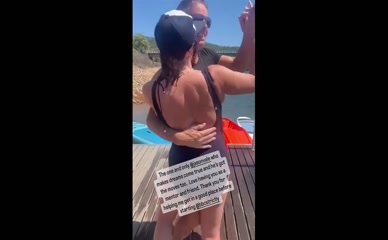 Shirley Ballas Tits and Ass on Dock