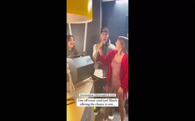 Maisie Smith McDonald's promo.