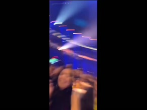 Charli XCX Sheer Dress Tits Bounce