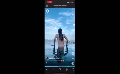 Nude Amanda Cerny Ass Water