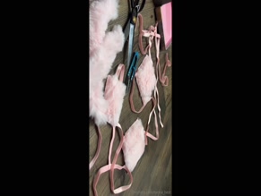 Hanna Best Pink Furry Lingerie DIY