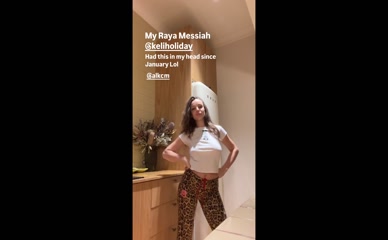 Abbie Chatfield Pajama Dance Nip Slip
