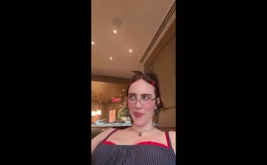 Billie Eilish Fake Cleavage Reveal