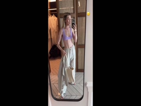 Georgia Toffolo Topless Wardrobe Reveal