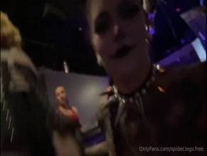 Spider.legs.free licking ass