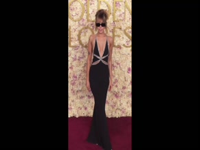 Miley Cyrus sideboob dress slip