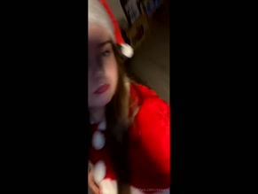 crystalark shows ass in Santa outfit